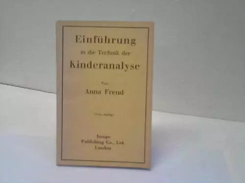 Einführung in die Technik der Kinderanalyse