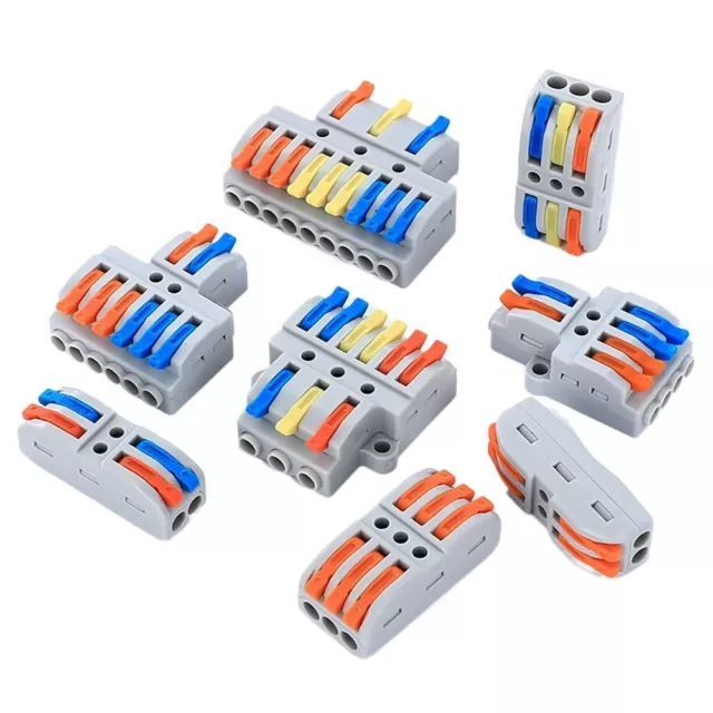 Mini Quick Terminal Block Compact Splice Electrical Connectors  Electrical