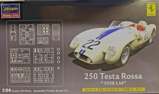 ハセガワ1/24 フェラーリ250テスタロッサ”1958ルマン” 【公式通販】
