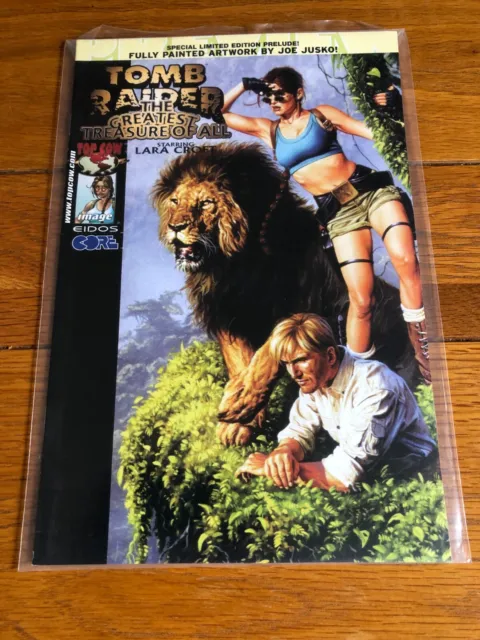 Tomb Raider The Greatest Treasure Of All Prelud . Nm Cond. 2002. Image / Top Cow