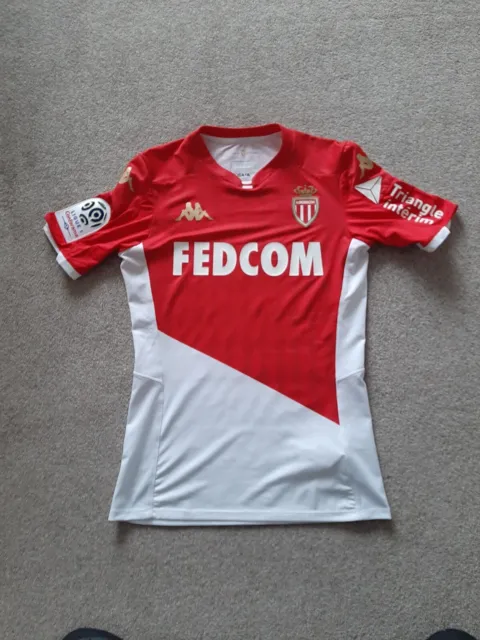 AS Monaco, Home shirt, 2019-20, Kappa KOMBAT, Unworn