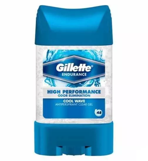 Gillette High Performance Antiperspirant Clear Gel Cool Wave 70ml