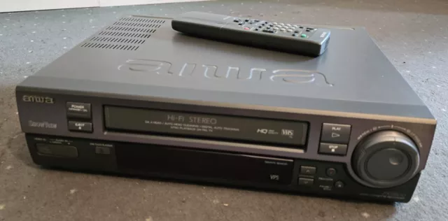 Aiwa VHS Stereo Video Cassette Recorder FX3800