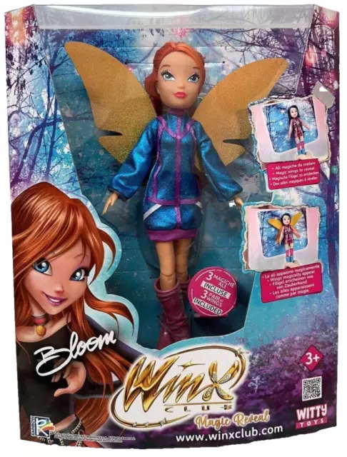 Muñeca Winx Magia Reveal - Bloom - Witty Toys