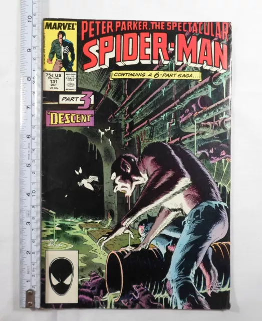 Bande dessin e marvel comics 1987 the spectaculaire spider man n 131