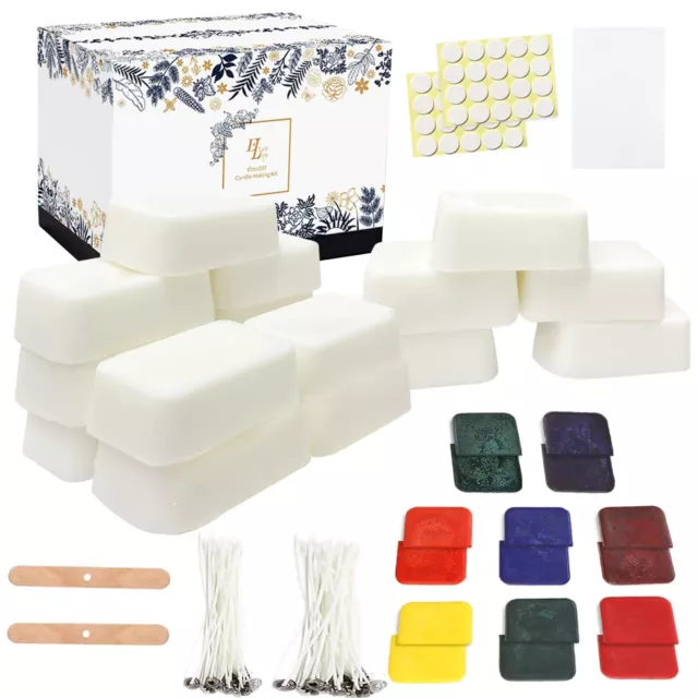 Candle Making Kit for Adults, Candle Making Supplies, Soy Wax Candle Making K...