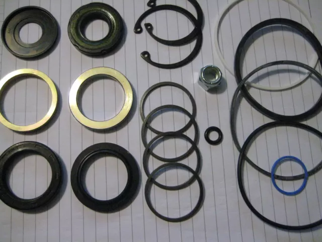 Power Steering Gear Box Seal Kit Complete Overhaul Ford Mercury #G407