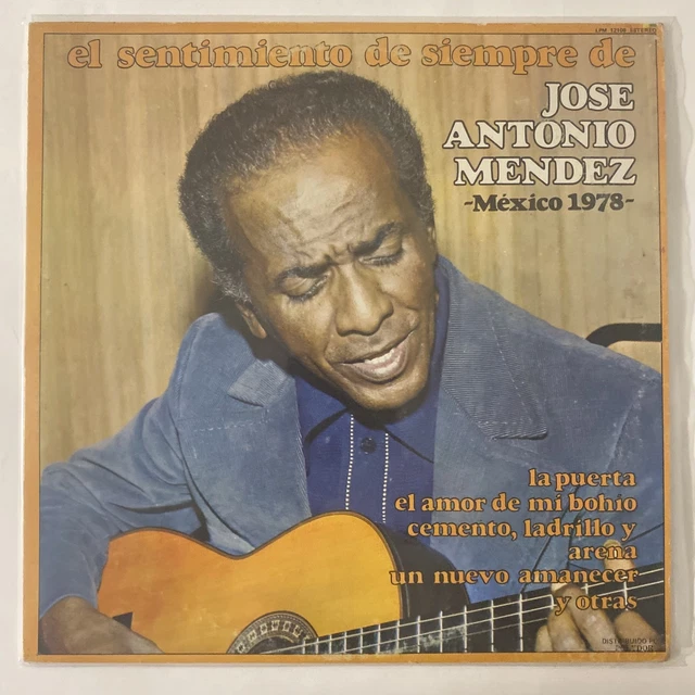 JOSE ANTONIO MENDEZ LP Record Mex Edition Rare Classic CAMS-619