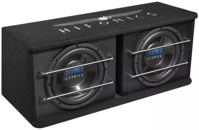 Hifonics TD-250R Dual Bass Reflex Gehäuse-sub 10 " (25 CM) Performance 600 W RMS