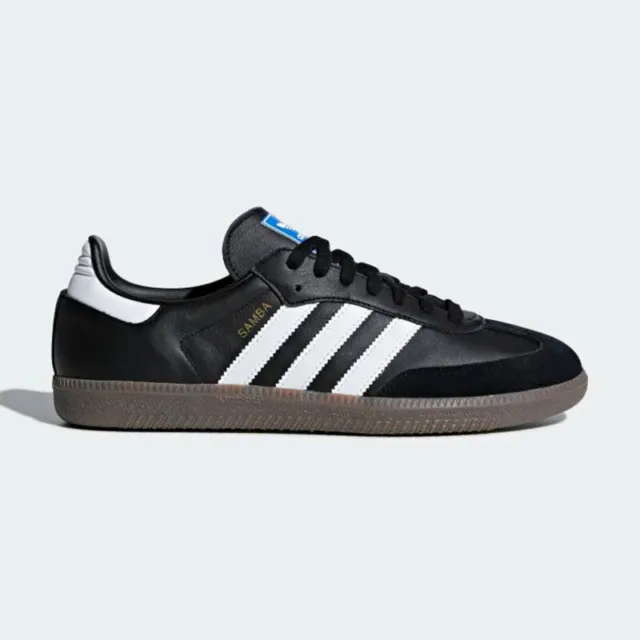 adidas Originals Samba OG klassische Passform Turnschuhe Herren schwarz Sportschuhe