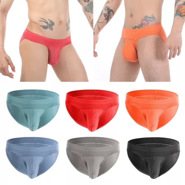 Sous-Vêtements Sexy Pour Hommes Slip Taille Haute Culotte À Grande Poche # 2