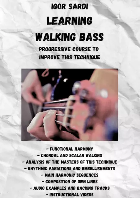 Learning Walking Bass | Igor Sardi | Taschenbuch | Paperback | Englisch | 2022