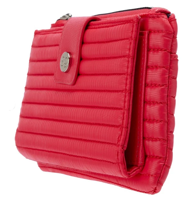Samantha Brown Luggage Travel To-Go Wristlet Quilted Wallet ~ Cobalt Blue 3