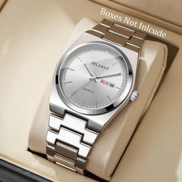Orologio da uomo OEM NF9110L dal design classico, resistente all'acqua, con cinturino in vera pelle e luminescenti, in offerta speciale, prodotto da fabbrica e produttori