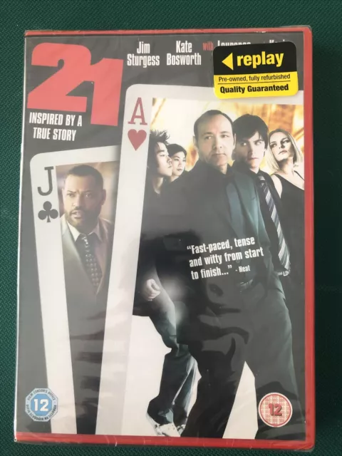 21 DVD New And Sealed 2008 Kevin Spacey Jim Sturges Kate Bosworth