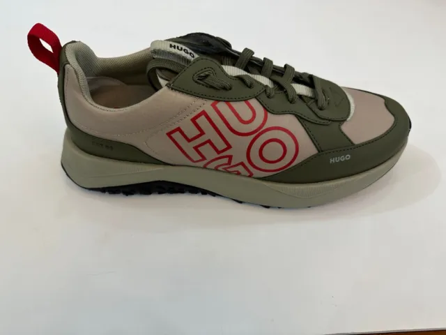 HUGO - HUGO BOSS - Men's Sneaker Kane Runn NYLG 345 Green