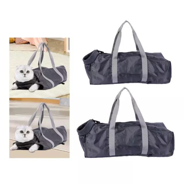 Sac de voyage de retenue pour chat, sac de bain pour coupe des ongles,