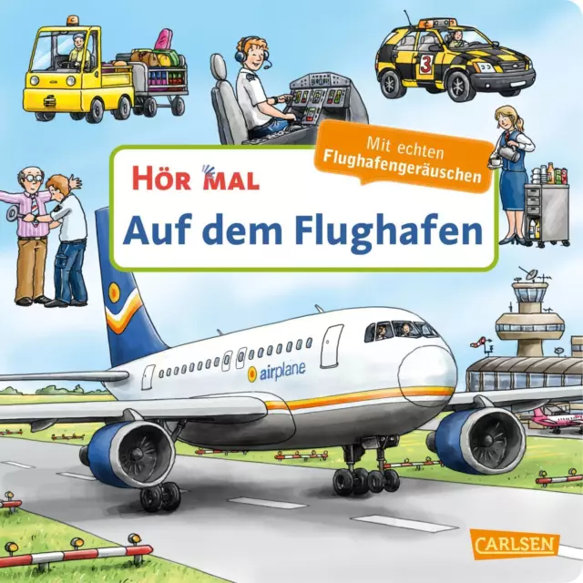 Hör mal (Soundbuch): Auf dem Flughafen | Christian Zimmer | Buch | 14 S. | 2021
