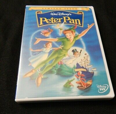 Walt Disney Peter Pan Limited Issue Edition DVD rare canceled vaulted  dumbo