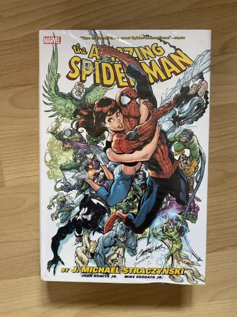 Marvel Amazing Spider-man By J Michael Straczynski Omnibus Volume 1 Hardcover
