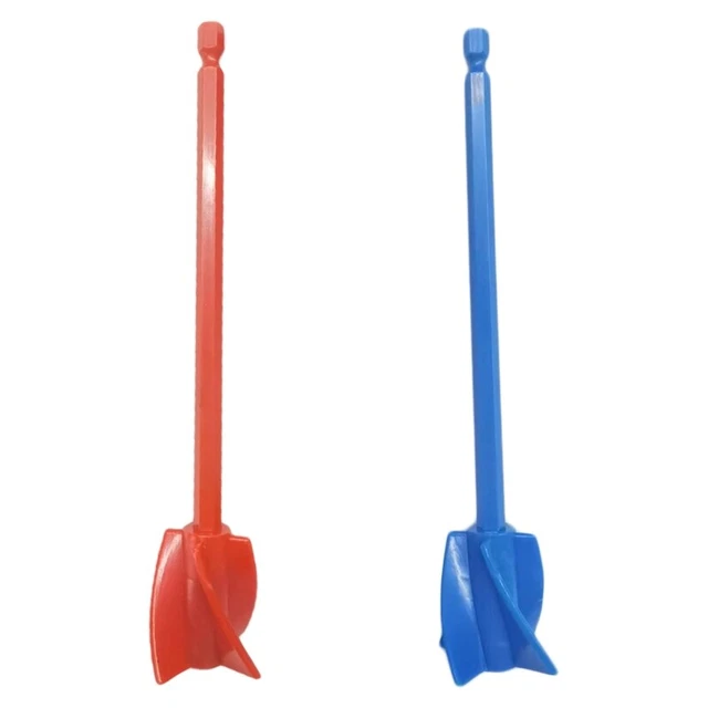 1/4Pcs Epoxy Mixer Attachment for Drill Reusable Paint and Resin Mixer Paddle