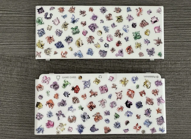 NEW NINTENDO 3DS Cover Plates Pokemon Sprites Genuine Like New EUR 199 ...