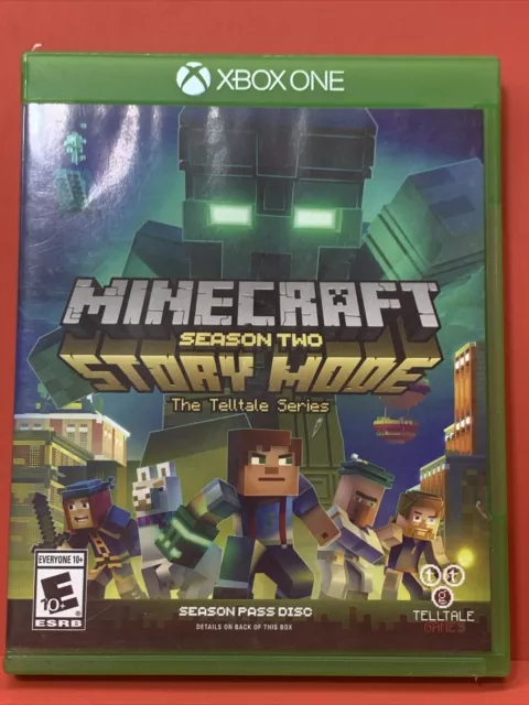 Minecraft: Story Mode -- Season Two: Season Pass Disc (Microsoft Xbox One,  2017) for sale online