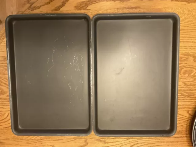 Vintage West Bend MIRACLE MAID Cookie Sheets Anodized Aluminum- Made in the USA! Vintage West Bend MIRACLE MAID Cookie Sheets Anodized Aluminum- Made in the USA!
