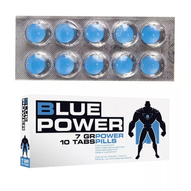 10x Blaue Pillen 🔥 für erwachsene Männer 🔥 Natürlich "P45