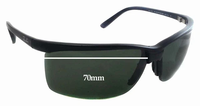 SFx Replacement Sunglass Lenses fits Ray Ban RB4025 - 70mm Wide x 43mm Tall