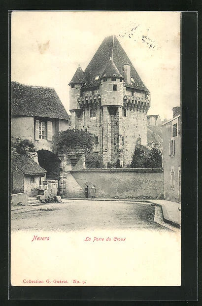 CPA Nevers, La Porte du Croux 1903
