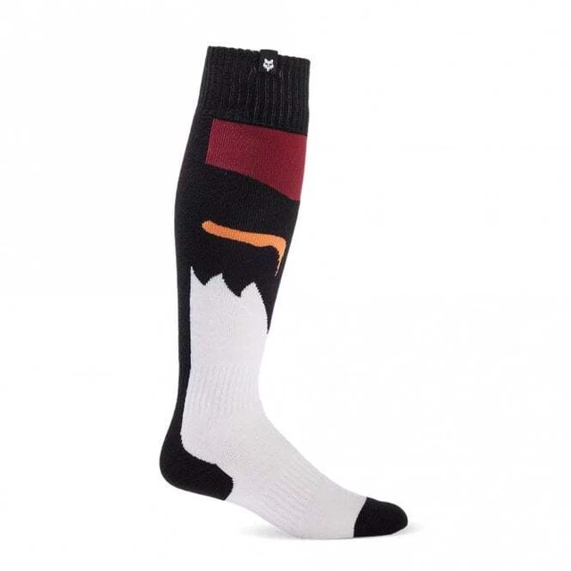 FOX (MX24) Calze - 180 Flora (Bianco/Nero)