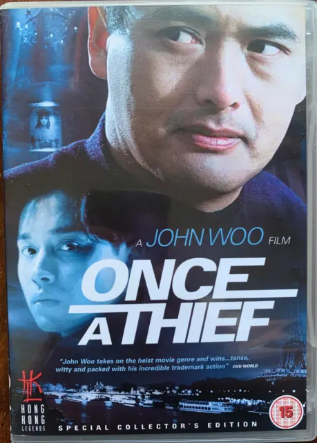 Once a Thief DVD 1991 HKL Hong Kong Legends Action Film Classic