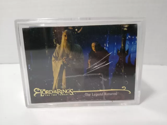 Lord of the Rings Card box set lot 50+ trading  cards Two Towers