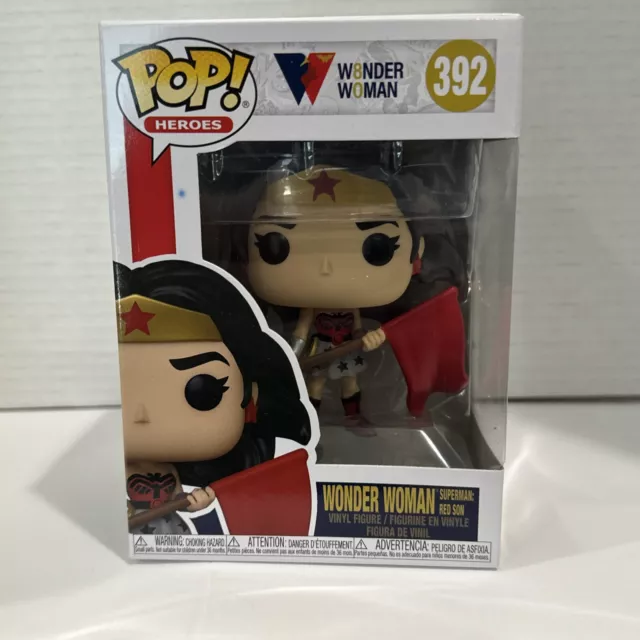 Funko POP! Heroes: DC Comics, Wonder Woman 80th Anniversary - Red Son Wonder Wom