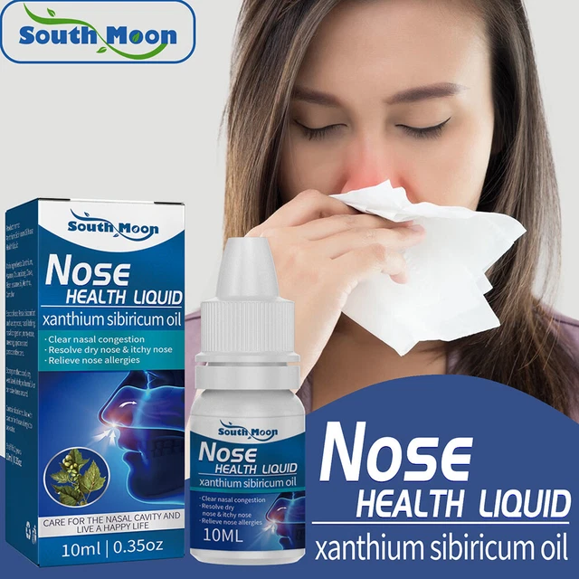 NASAL ALLERGIES CARE Essential Oil Nose Congestion Clearing Oil Relief
