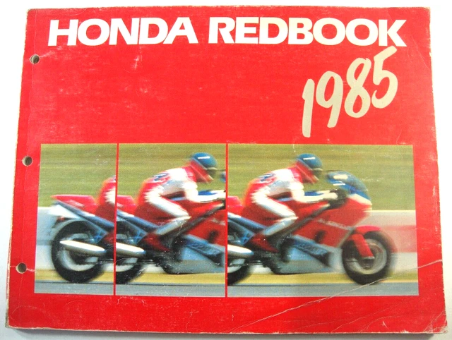 1985 HONDA Sabre Shadow Nighthawk XL600R XR250R CR500R Z50R REDBOOK Manual NICE! 1985 HONDA Sabre Shadow Nighthawk XL600R XR250R CR500R Z50R REDBOOK Manual NICE!