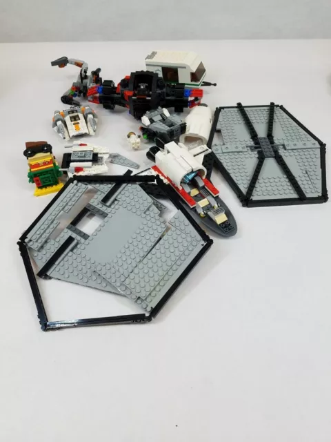 LEGO Built Vehicles Lot: W/ Star Wars, Space Shuttle ETC LEGO Built Vehicles Lot: W/ Star Wars, Space Shuttle ETC