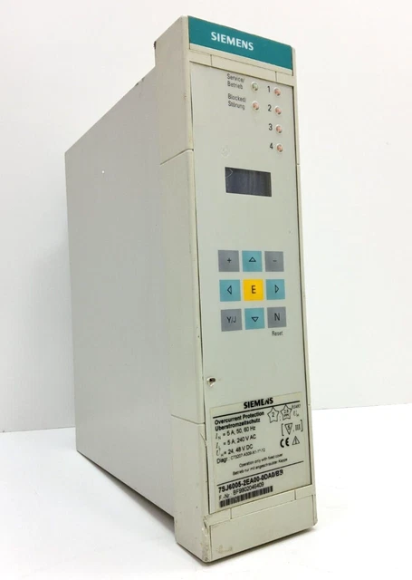 Siemens Overcurrent Protection 7Sj6005-2Ea00-0Da0/Bb