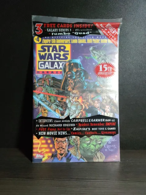 Star Wars Galaxy Magazine #4 1995 pubblicazione top sigillati