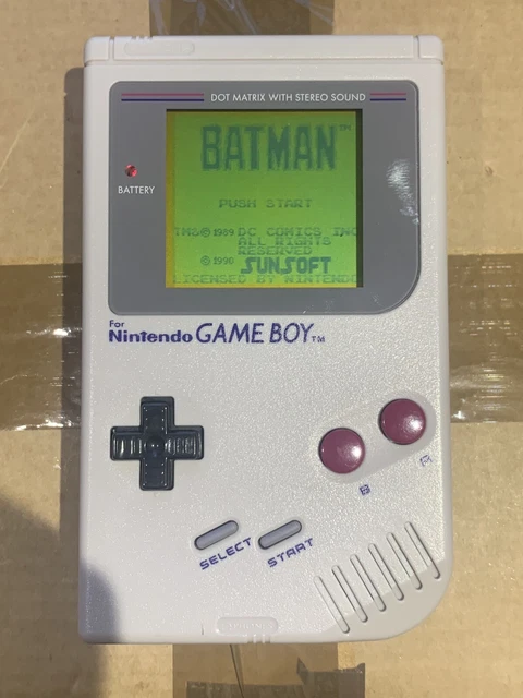 NINTENDO GAMEBOY DMG 01 Retrosix 9 Nine Games New Shell Original
