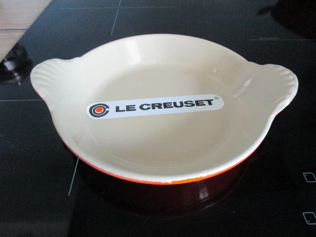 Lot STAUB 38 Cm Et Le Creuset 20 Cm - Plat Fonte émaillée Et Caquelon - NEUFS