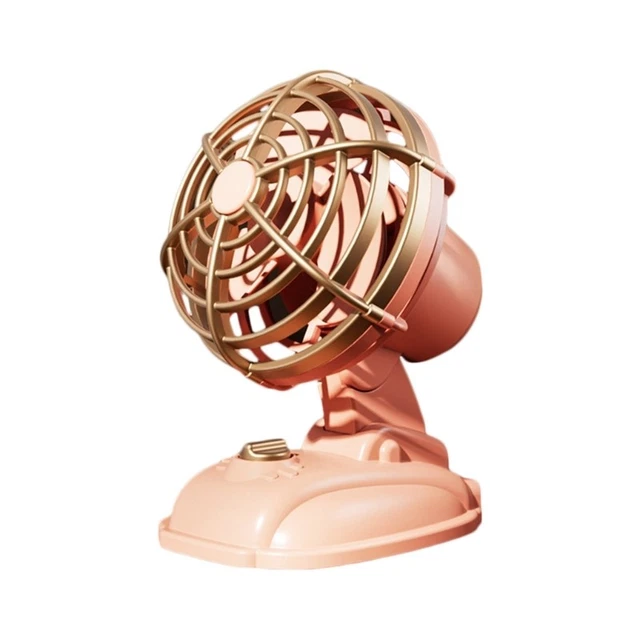 AIR CIRCULATOR FAN with 3 Speed Adjustable Direction Rechargeable Desk ...