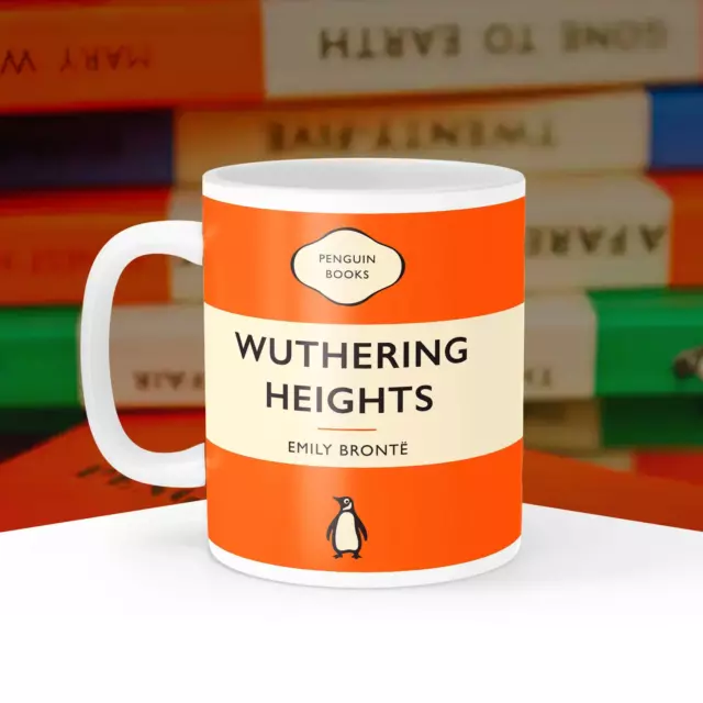 Wuthering Heights - Emily Bronte Penguin Book Cover Mug  | Literary Classics, Bo