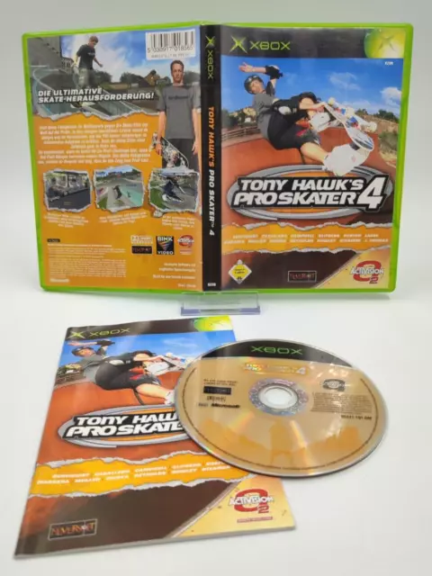 Tony Hawk´s Pro Skater 4 Microsoft Xbox Classic | CIB | 🔥OVP + Anleitung🔥