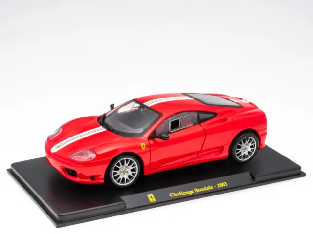 Ferrari Challenge Stradale 2003 Burago Pour Hachette Au 1/24 Neuve