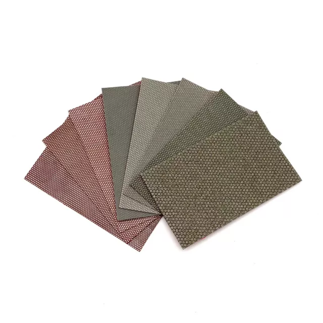 Papel de lija de diamante paño de lijado electrochapado emergente abrasivo para tallar