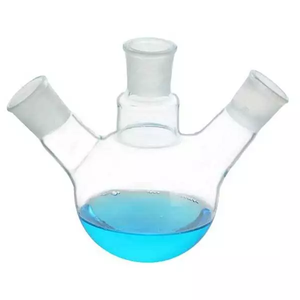 Lab Transparent Quartz Flask 50ml-1000ml, High Temp Resistant, Labware Supply