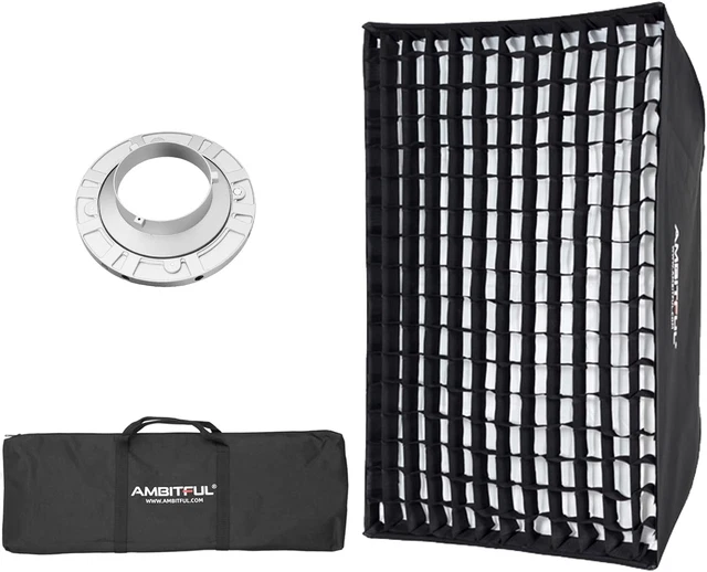 24"X 35" 60 X 90Cm Honeycomb Grid Softbox Soft Box for Photo Studio Bowens Mount