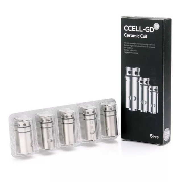 5 X 0.5ohm Vaporesso GD Guardian Tank cCell Coils for Target Mini Kit